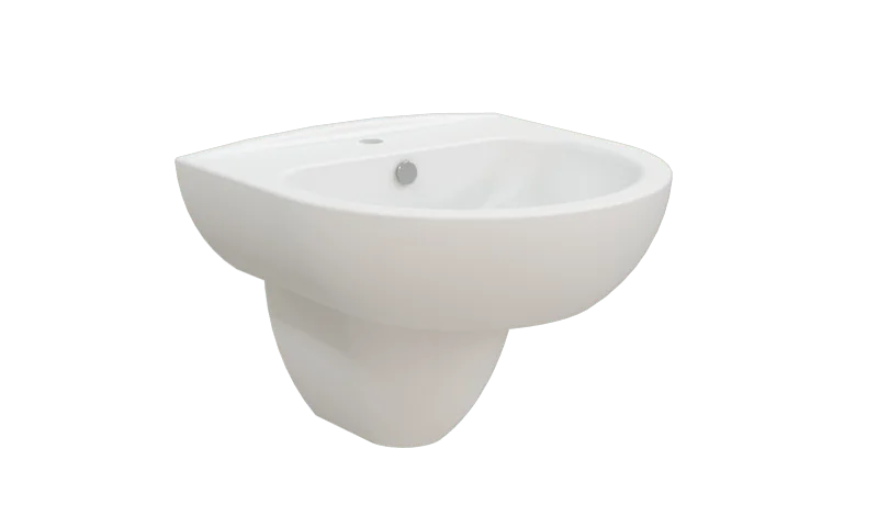Lavatório Nautilus Médio + Coluna suspensa by Arch Valadares, photo 1