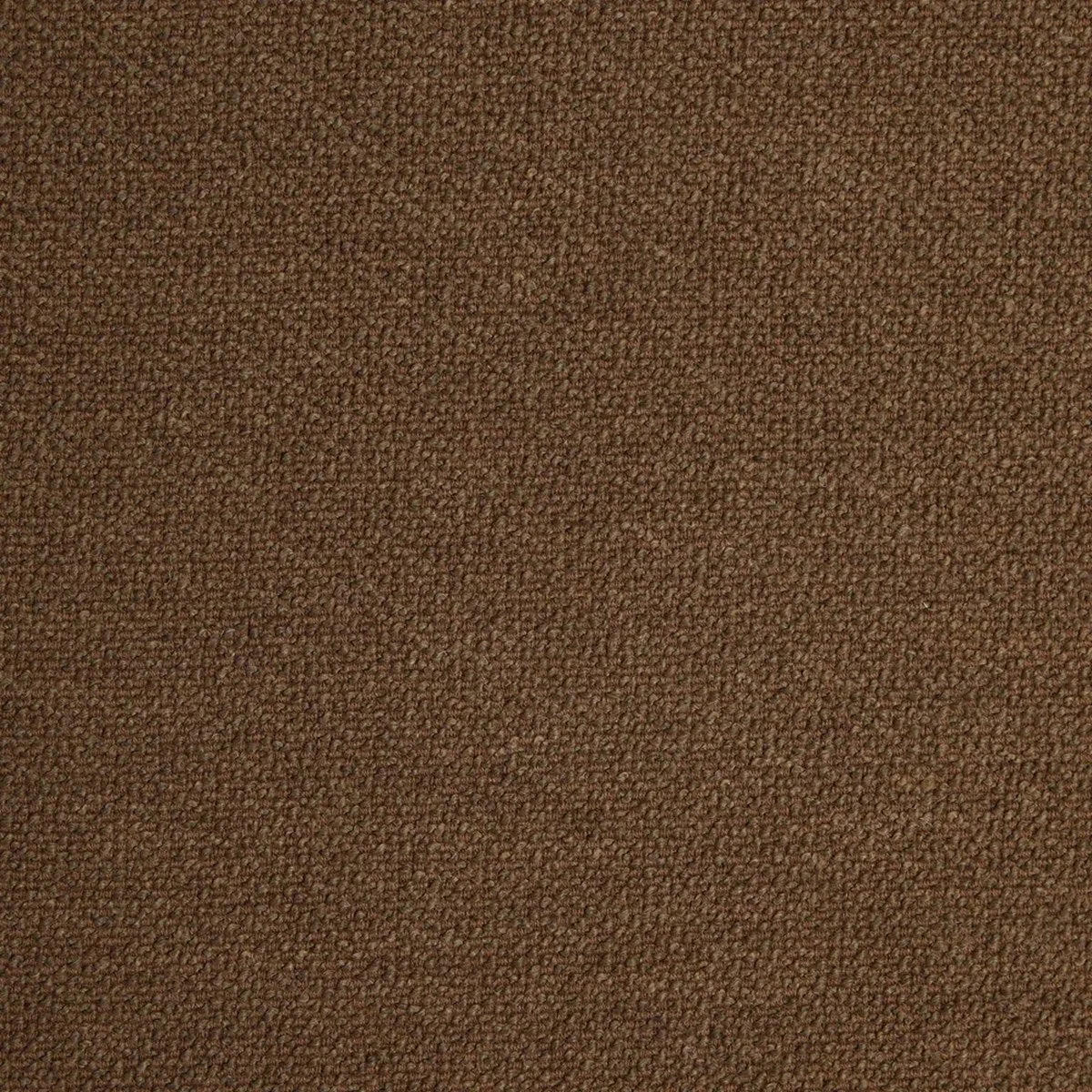 Logan 16 Nutmeg upholstery fabric in warm brown, featuring a soft and structured wool bouclé texture.