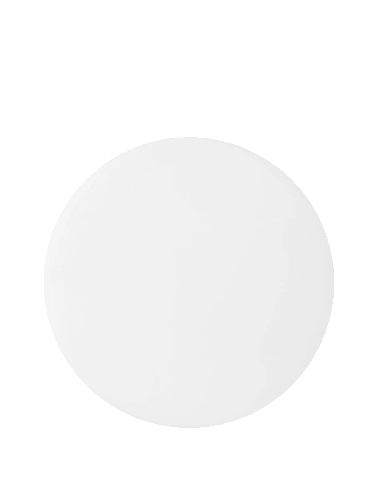 Top-down view of the Hashira Cluster, Upper Disk Diffuser Ø60, a plain white circular disk against a white background.