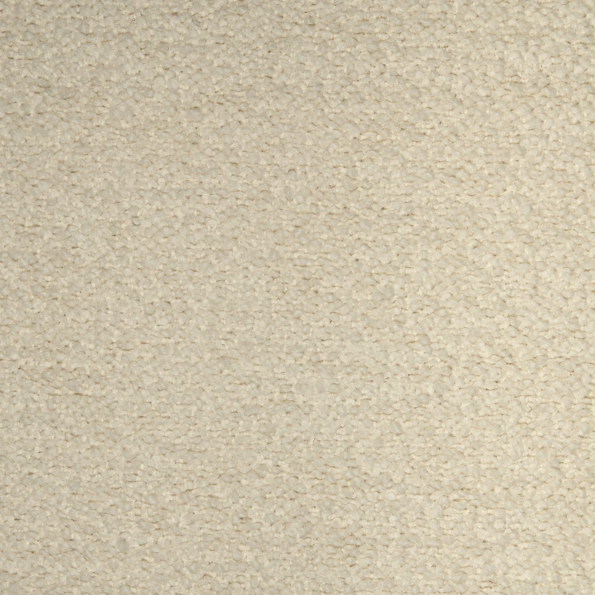 A detailed texture shot of the Barnum UK Bouclé 24 fabric in a light beige colour, showcasing its soft, nubby surface.