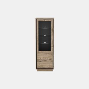 Vitrine alta HELSINKI carvalho da Conforama, fotografia 1