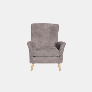 Poltrona decorativa cor visón LEONOR by Conforama, photo 1