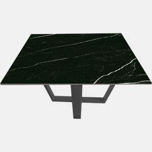 Mesa de centro com efeito mármore preto EXCÁLIBUR da Conforama, fotografia 1