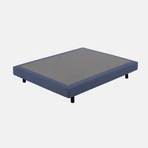 Base 90x200cm tecido na cor azul marinho MINIMAL MOLAFLEX da Conforama, fotografia 1