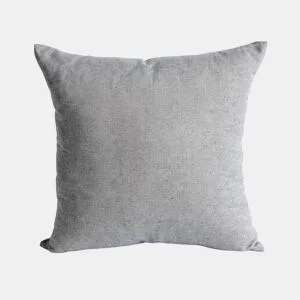 Almofada LISO algodão 45x45cm cinza da Conforama, fotografia 1
