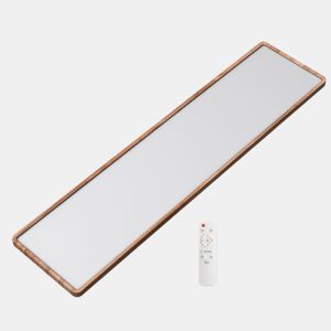Plafon VOQUI LED 45W 6000K 30x120cm castanho by Conforama, photo 1