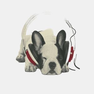 Tapete MUSIC DOG medidas 120x170cm da Conforama, fotografia 1