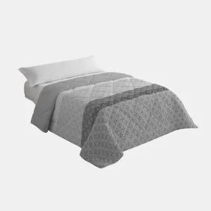 Edredão poliéster CIRO camas 180cm cinza by Conforama, photo 1