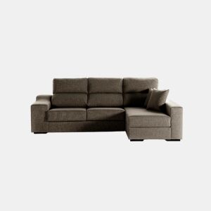 Chaise longue LUCIA IV dereita 4 lugares vison by Conforama, photo 1