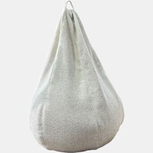 Puff pera VENUS cor pérola pele de borrego 85x110cm by Conforama, photo 1