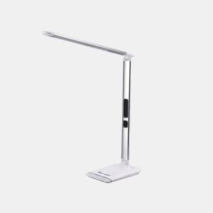 Candeeiro de secretária LUMINA PRO LED 12W 1270 LM cinza da Conforama, fotografia 1
