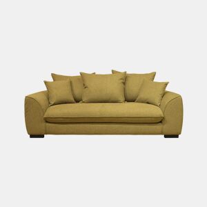 Sofá cama de 3 lugares SAGA com abertura italiana, cor mostarda by Conforama, photo 1