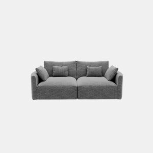Sofá MILANO de 3 lugares em tecido 1 cor verde by Conforama, photo 1