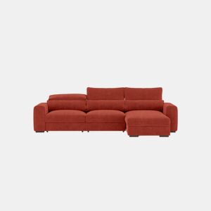 Chaise longue cama LANDON reversível 5 lugares castanho da Conforama, fotografia 1