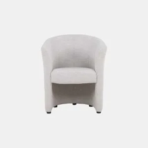 Cadeirão decorativo NAOMI cor bege by Conforama, photo 1