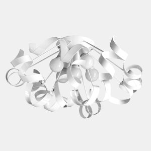 Candeeiro de teto ZOE 5 luzes 6w 30x60x60cm branco by Conforama, photo 1