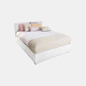 Cama CUORE 135 e 140x190cm cor branco da Conforama, fotografia 1