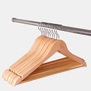 Conjunto de 8 cabides MADERA 44,5x1,2x23cm da Conforama, fotografia 1