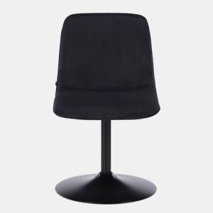 Conjunto de 2 cadeiras giratórias HOLLOWAY preto da Conforama, fotografia 1