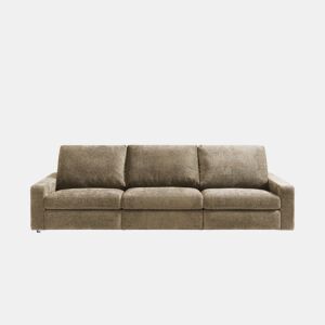 Sofá relax elétrico XL GOPER 4 lugares cor bege by Conforama, photo 1
