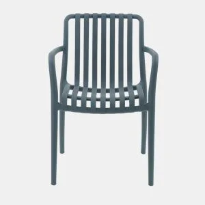 Cadeira de jardim AMALIA II cor cinza da Conforama, fotografia 1