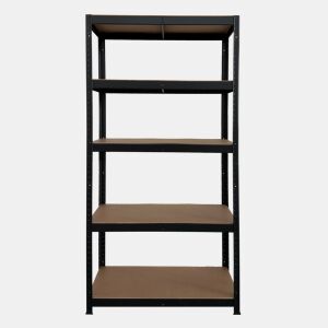 Estante AMY 90x180x40cm com 5 prateleiras preto by Conforama, photo 1