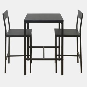 Conjunto de mesa alta com 2 bancos JAMIE by Conforama, photo 1