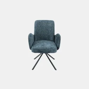 Cadeira de jantar ADELE azul escuro by Conforama, photo 1