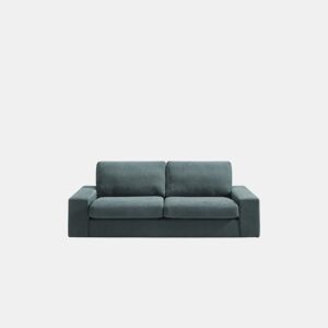 Sofá 3 lugares FORLY cor turquesa by Conforama, photo 1