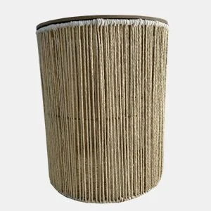 Cesto fibra vegetal DEVA L 45x38x38cm da Conforama, fotografia 1