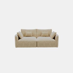 Sofá MILANO de 3 lugares em tecido 3 cor vison by Conforama, photo 1