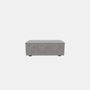 Puff LUGANO em tecido 3 cor cinza claro by Conforama, photo 1