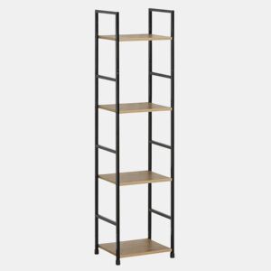 Estante ALAYA 80x29,2x23,5cm madeira e metal by Conforama, photo 1