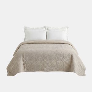 Colcha ATENAS cama 135cm cor bege da Conforama, fotografia 1