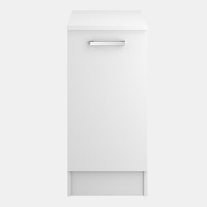 Módulo baixo UNO de 40cm 1 porta branco mate da Conforama, fotografia 1