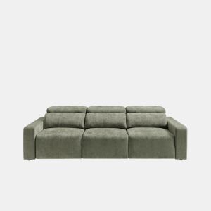 Sofá 4 lugares XL MONTBLANC cor verde by Conforama, photo 1