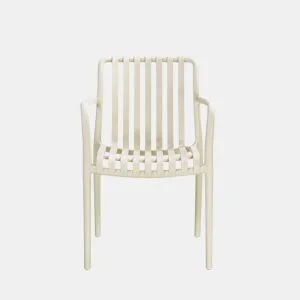 Cadeira de jardim AMALIA creme da Conforama, fotografia 1