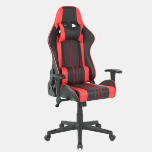 Cadeira gaming SUKI cor preto e vermelho da Conforama, fotografia 1