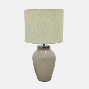 Candeeiro de mesa KAYA branco marca ECOANYA da Conforama, fotografia 1