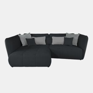 Chaise longue esquerda SOPHIE cor preto e cinza da Conforama, fotografia 1