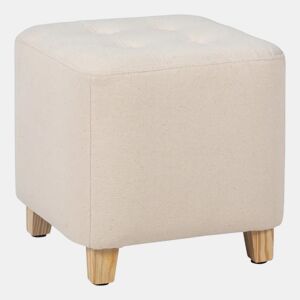 Puff CHARME 35x35cm tecido algodão sortido da Conforama, fotografia 1