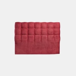 Cabeceira MONET 160x115x7cm em tecido bordeaux by Conforama, photo 1