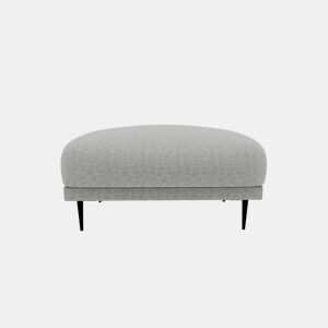 Puff TORINO em tecido 2 cor cinza claro by Conforama, photo 1