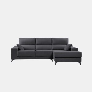 Chaise longue M com arca NOELIA dereita 4 lugares antracite by Conforama, photo 1