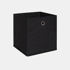 Cesta PONGOTODO TNT 31x31cm preto da Conforama, fotografia 1