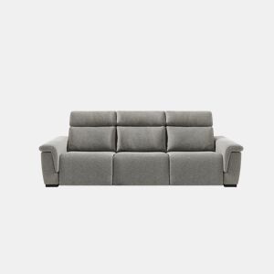 Sofá 4 lugares relax elétrico ADRIA II cor cinza by Conforama, photo 1
