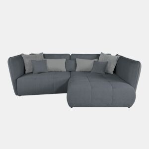 Chaise longue derecha SOPHIE color gris oscuro y gris claro by Conforama, photo 1