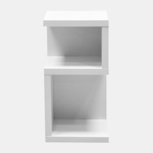 Mesa auxiliar LEADDER branco 35x70x29,5cm da Conforama, fotografia 1