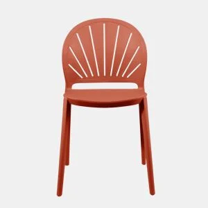 Cadeira de cozinha fixa SUNNY cor terracota by Conforama, photo 1