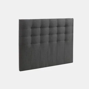 Cabeceira 300X125cm tecido rustic cinza escuro ELITE MOLAFLEX by Conforama, photo 1